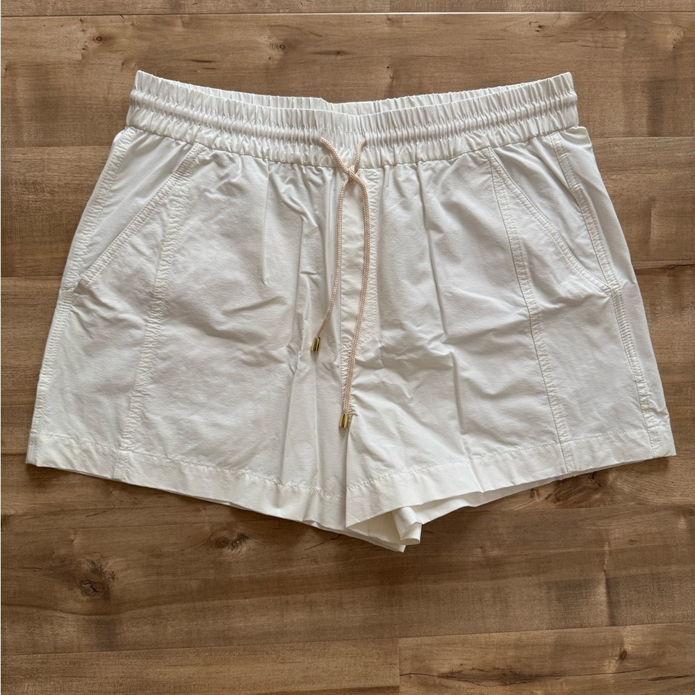 J. Crew White Swim Coverup Shorts